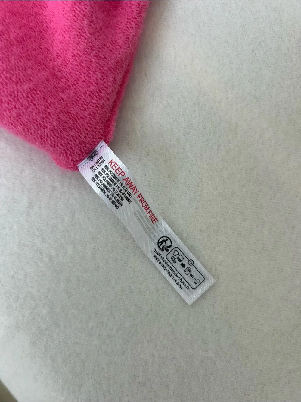 Free People Intimately Neon Pink Fuzzy Sweater Tank NWT Barbie Coquette Y2K